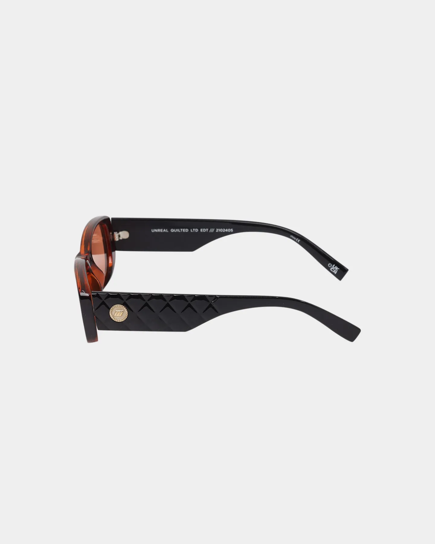 Le Specs Unreal Quilted LTD EDT Sunglasses Toffee