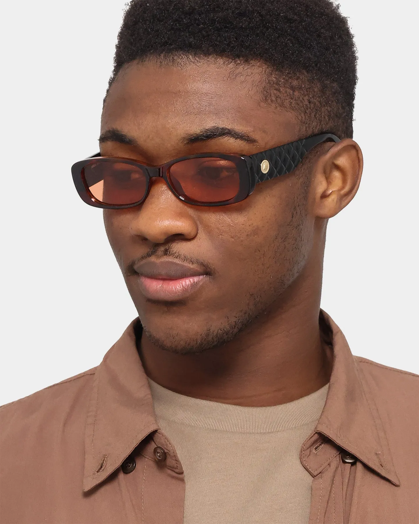 Le Specs Unreal Quilted LTD EDT Sunglasses Toffee