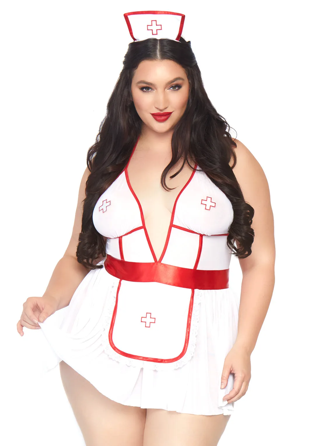 Leg Avenue  3 Pc Nightshift Nurse Set  87027X