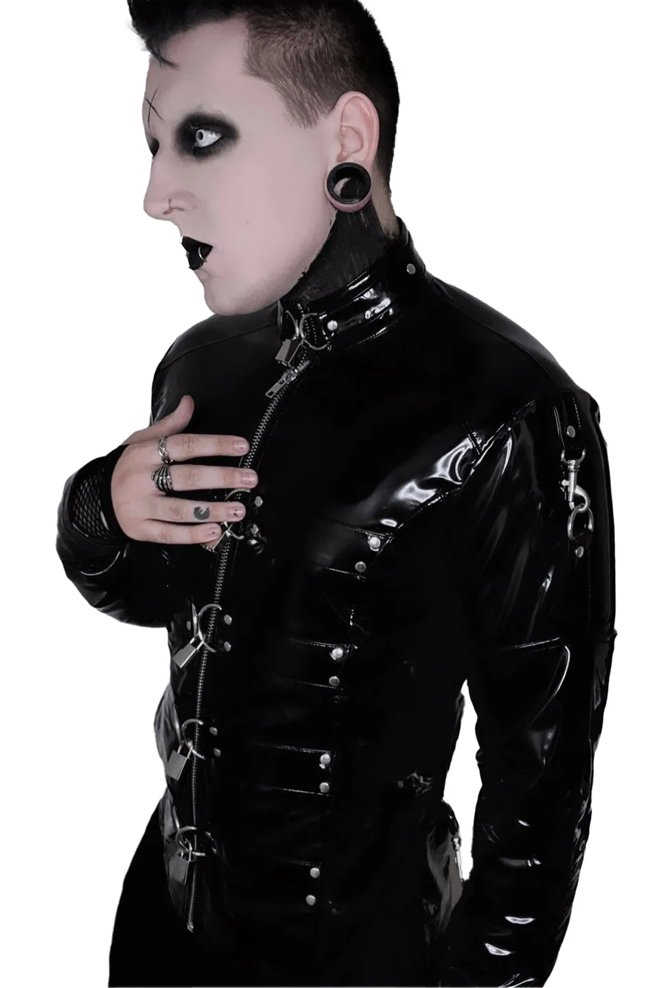 Lip Service Institutionalized PVC Straight Jacket