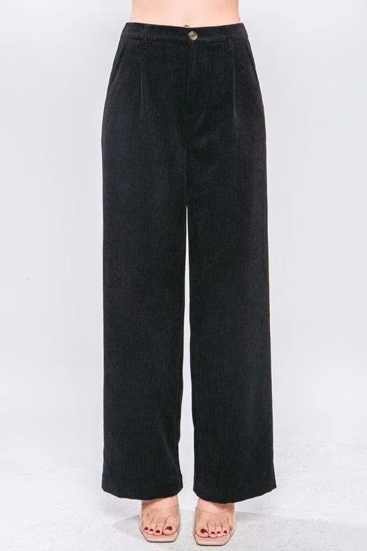 LOVE TREE Corduroy Trouser Pants