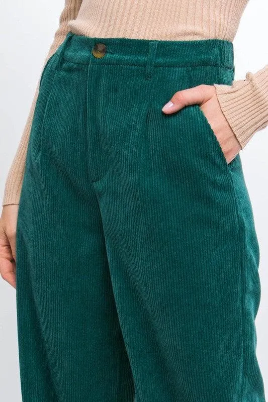 LOVE TREE Corduroy Trouser Pants