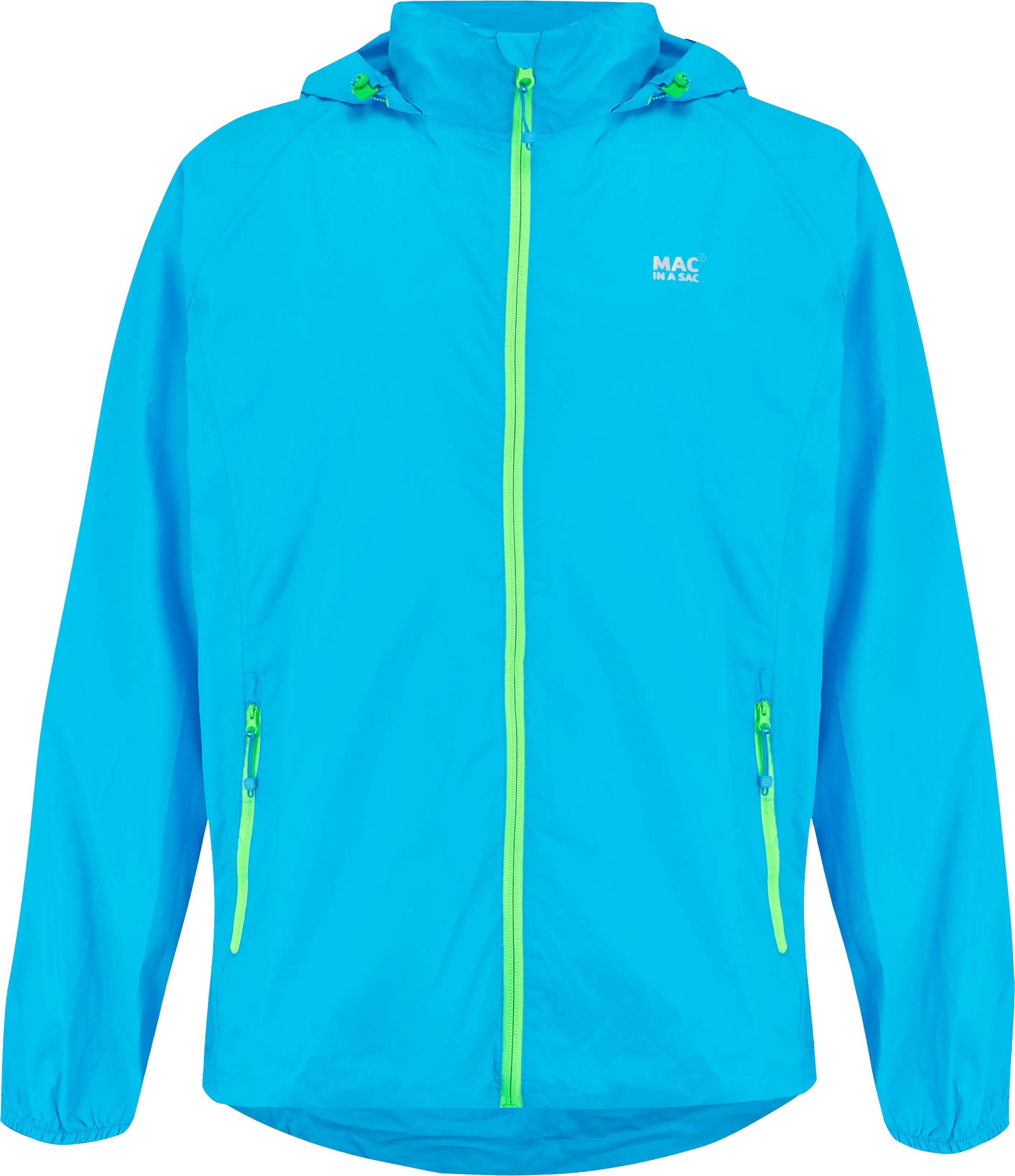 Mac In A Sac NEON 2 Jacket - Neon Blue