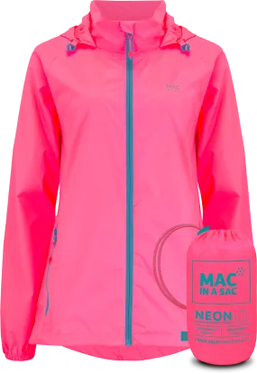 Mac In A Sac NEON 2 Jacket - Neon Pink