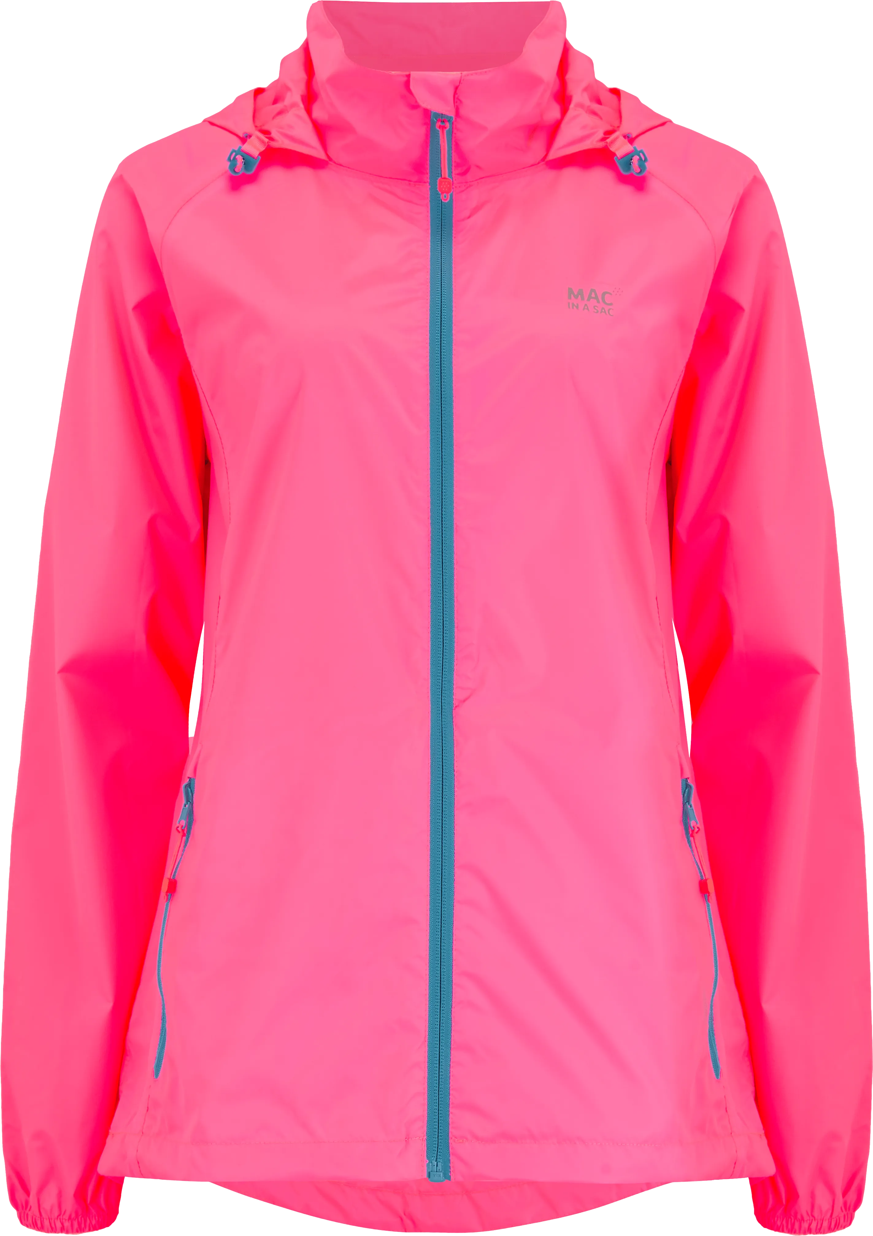 Mac In A Sac NEON 2 Jacket - Neon Pink