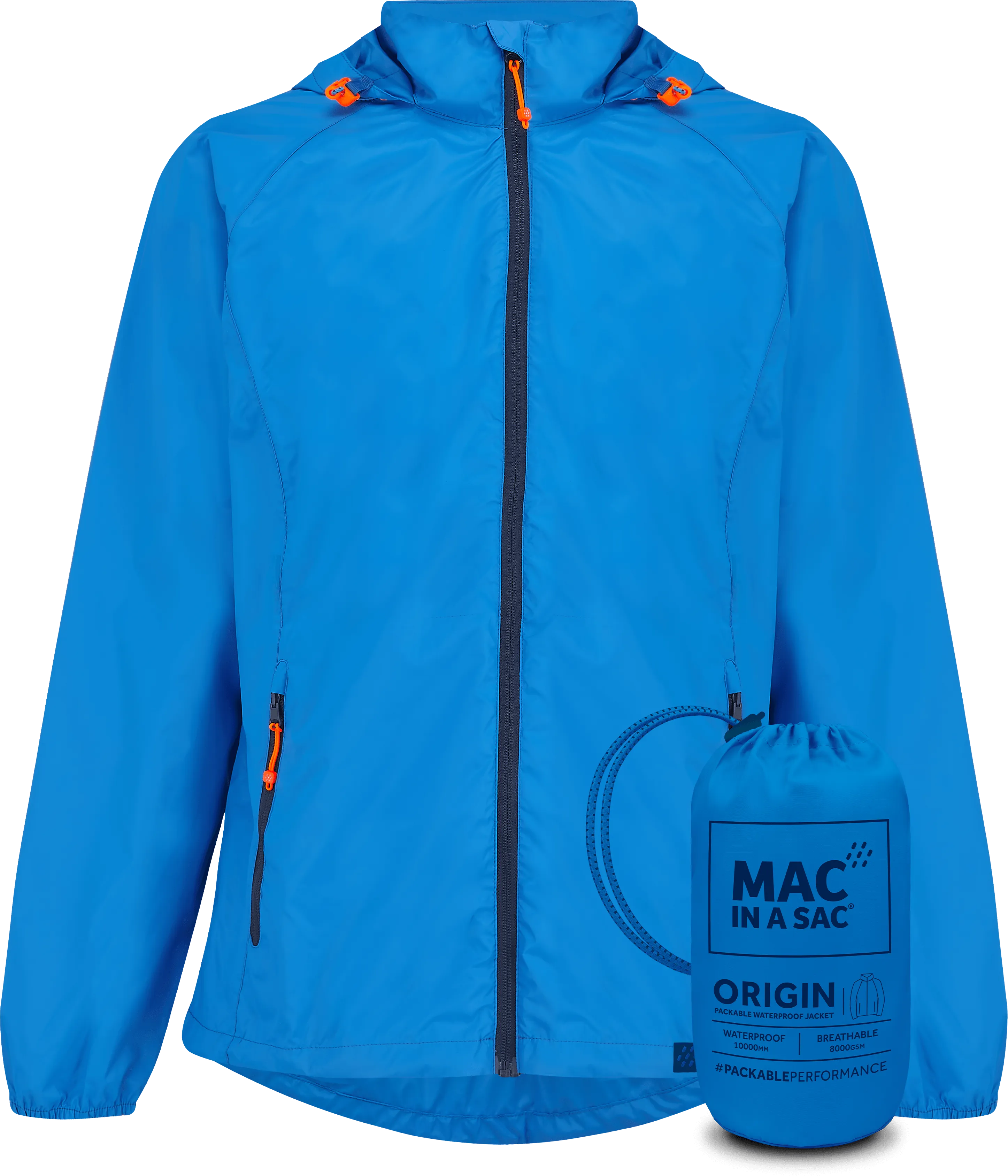 Mac In A Sac ORIGIN 2 Jacket - Ocean Blue