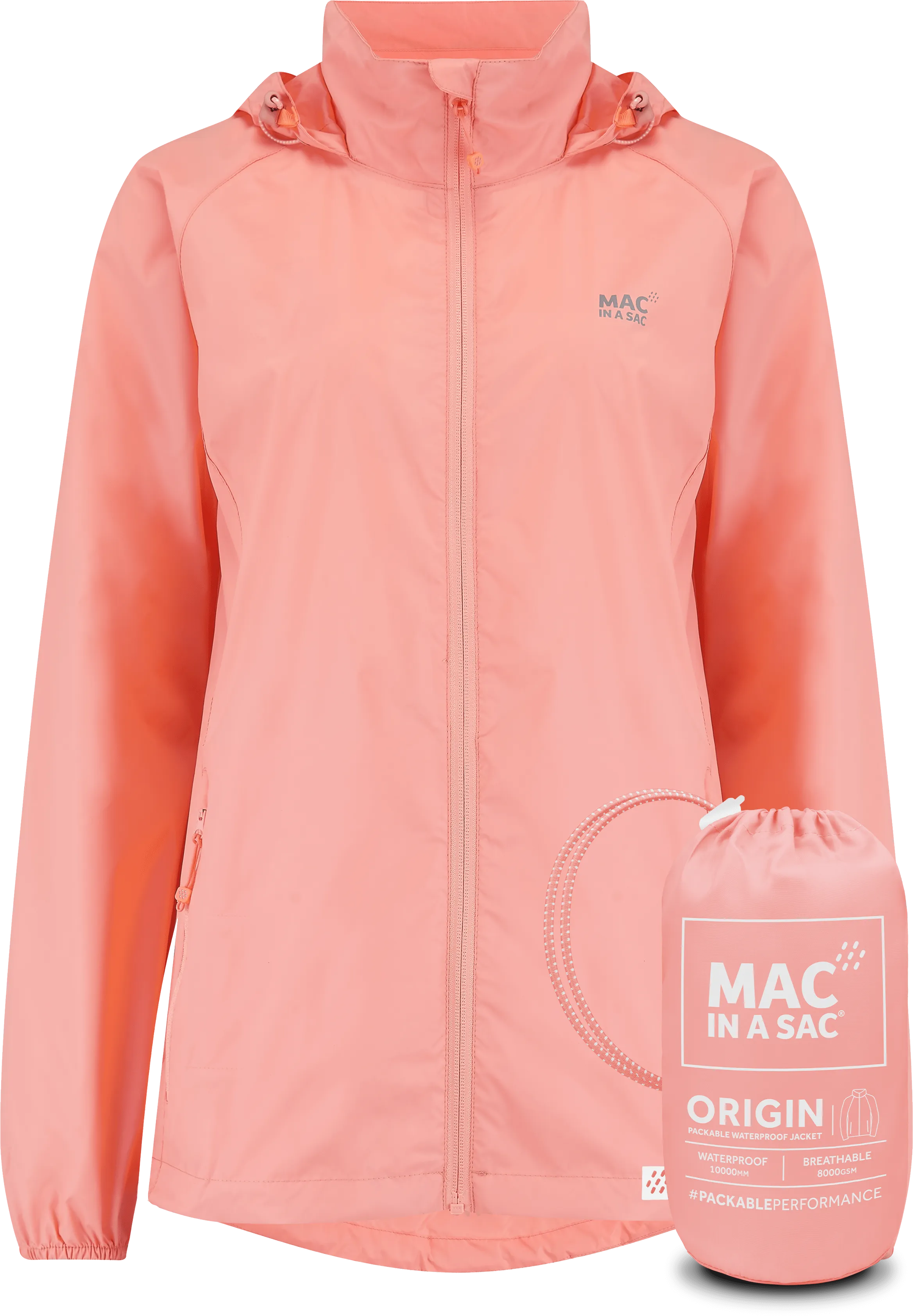 Mac In A Sac ORIGIN 2 Jacket - Soft Coral