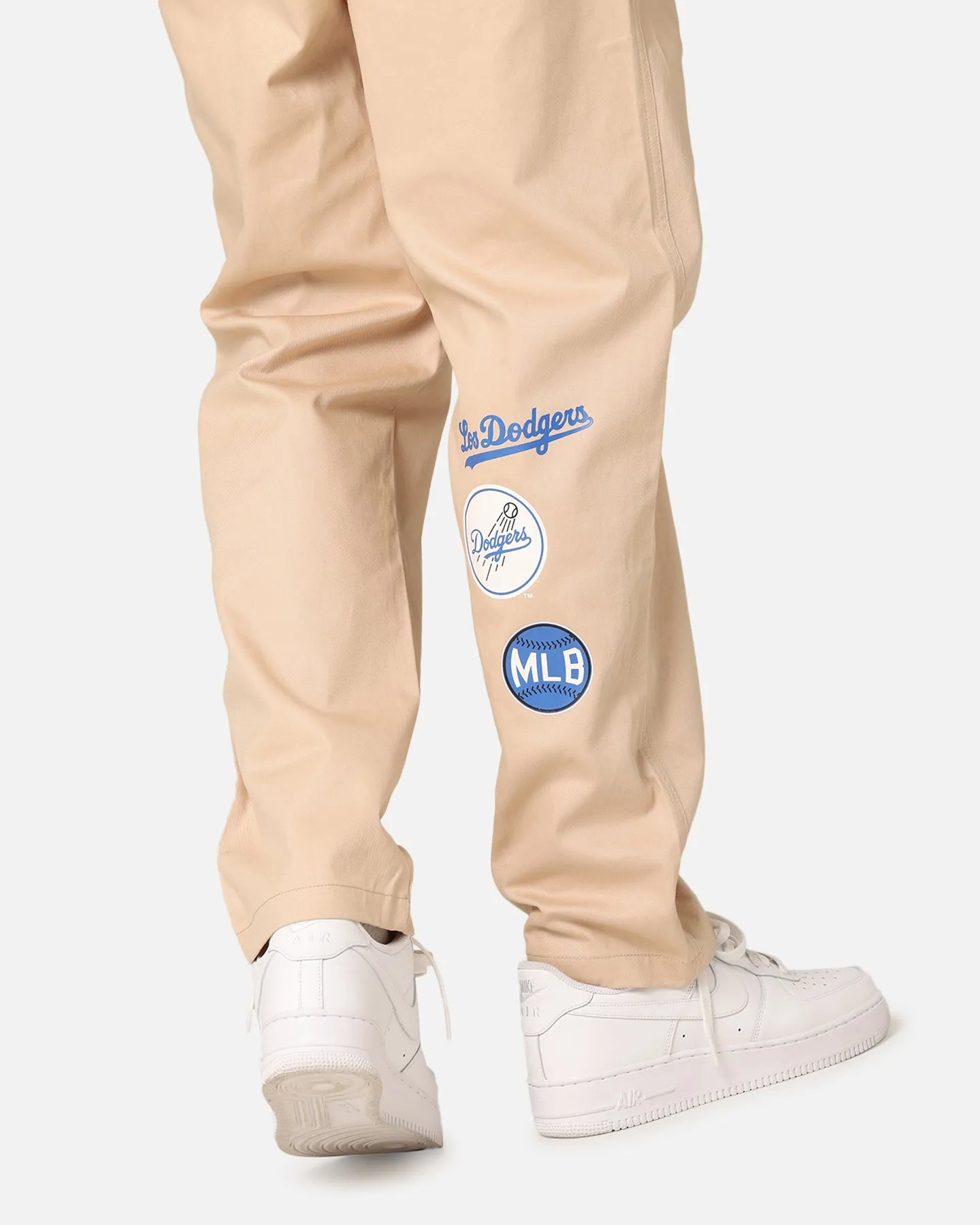 Majestic Athletic Los Angeles Dodgers City Cargo Pants Oatmilk