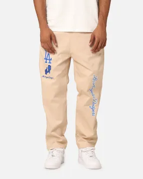 Majestic Athletic Los Angeles Dodgers City Cargo Pants Oatmilk