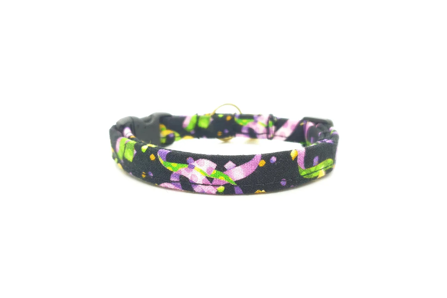 Mardi Gras Ribbons Cat Collar