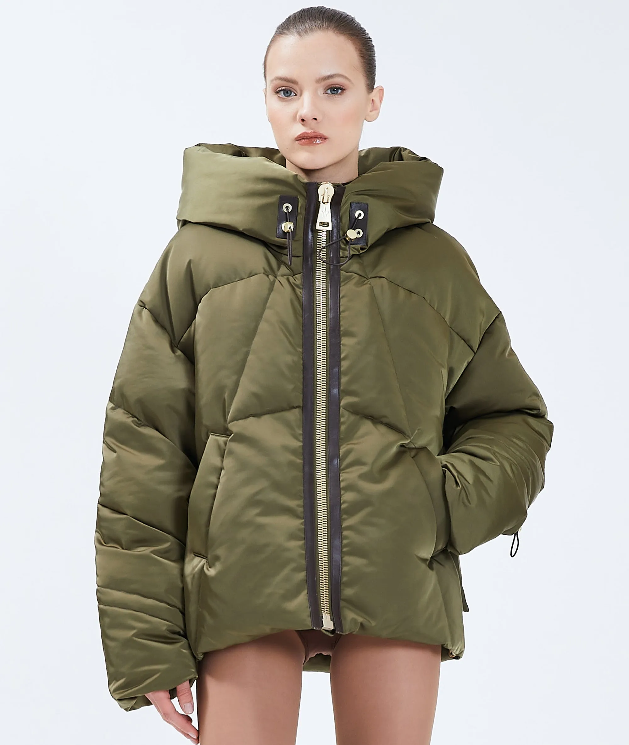 MATIGNON  | SATIN PUFFER JACKET