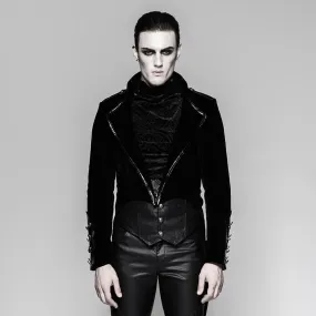 Men's Gothic Military Swallow-tail Dress Jacket