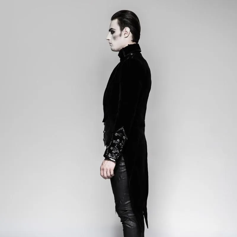 Men's Gothic Military Swallow-tail Dress Jacket