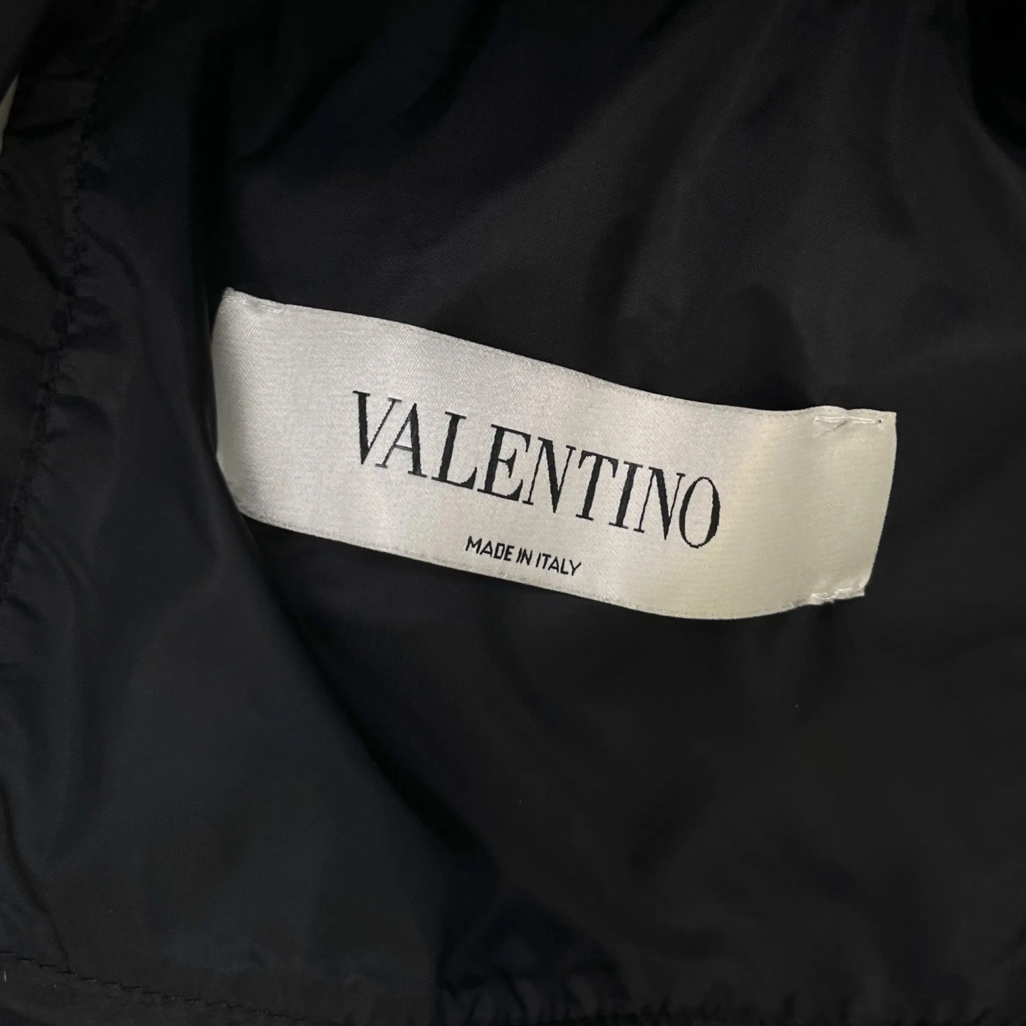 Men's Vltn Logo Down Jacket Black Size IT 50 / L