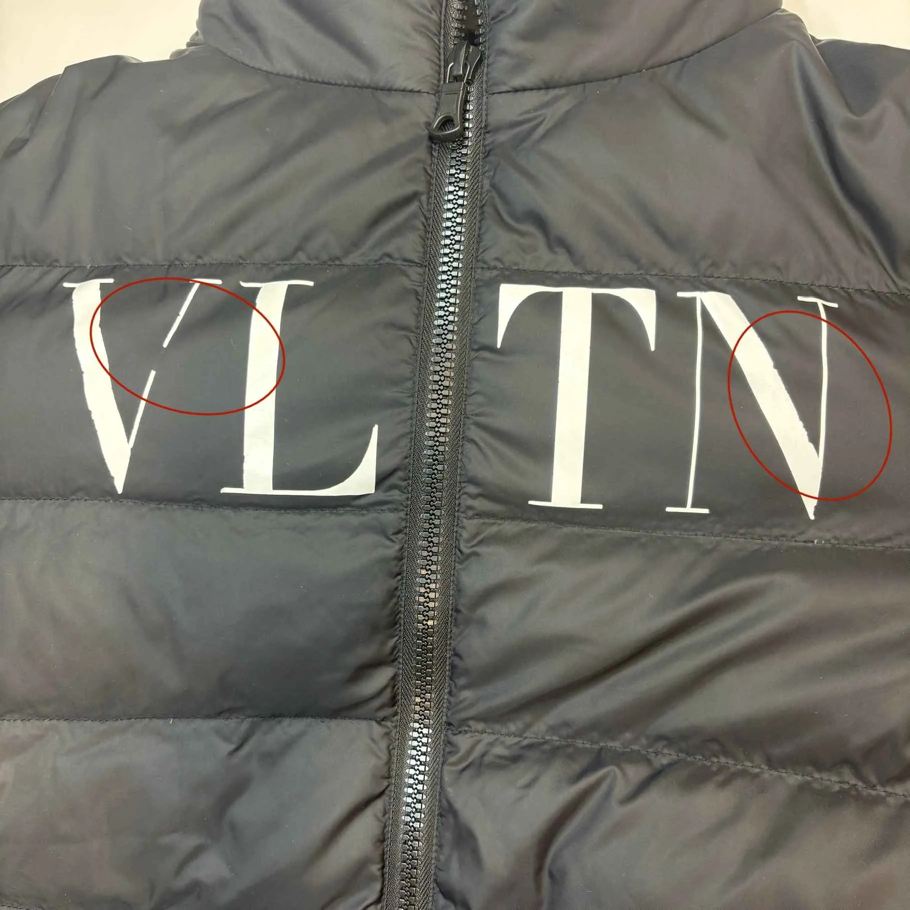 Men's Vltn Logo Down Jacket Black Size IT 50 / L