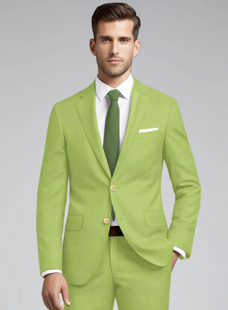 Muted Neon Green Suit