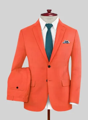 Muted Neon Orange Suit