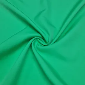 Neon Green Solid Banana Crepe Fabric