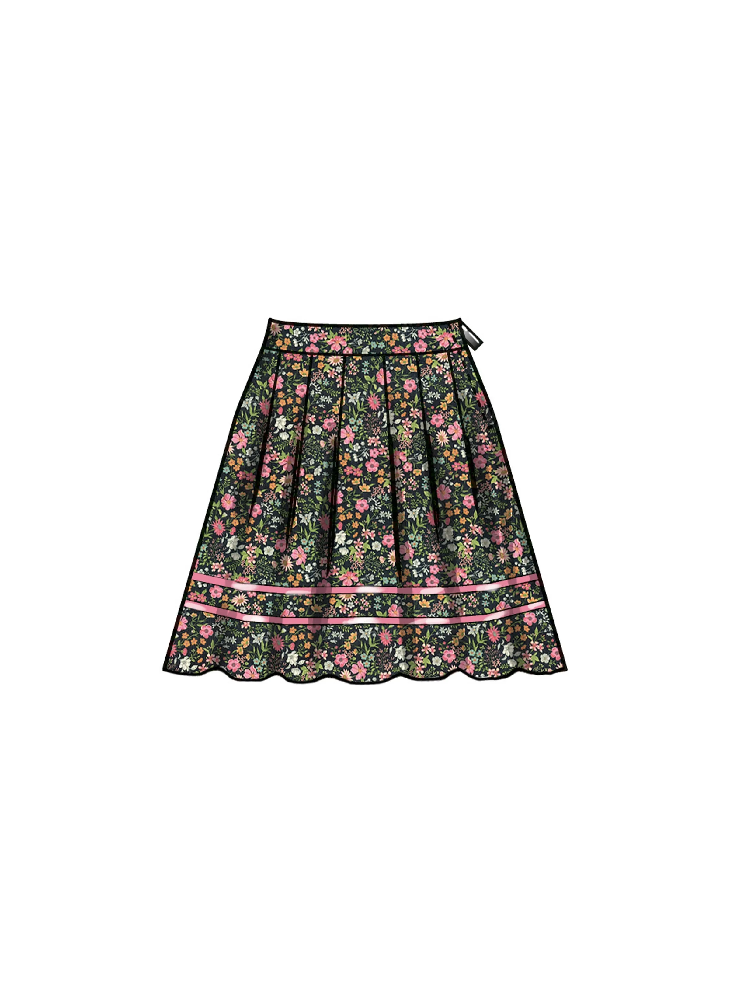 New Look sewing pattern 6755 Easy Sew Skirts