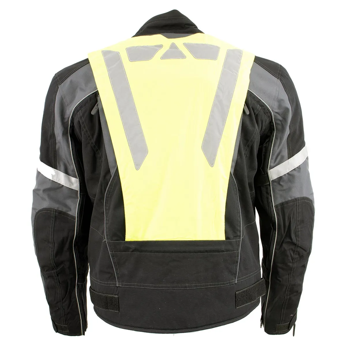 NexGen SH2325 Men's Armored Two in One Textile and Mesh Racing Jacket