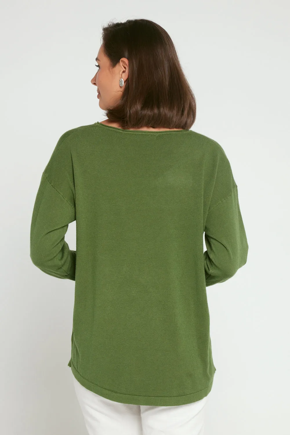 Nola Knit Jumper - Green