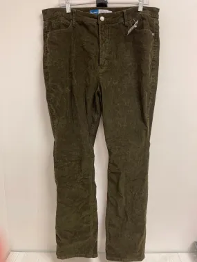 Pants Corduroy By Old Navy In Green, Size: 16