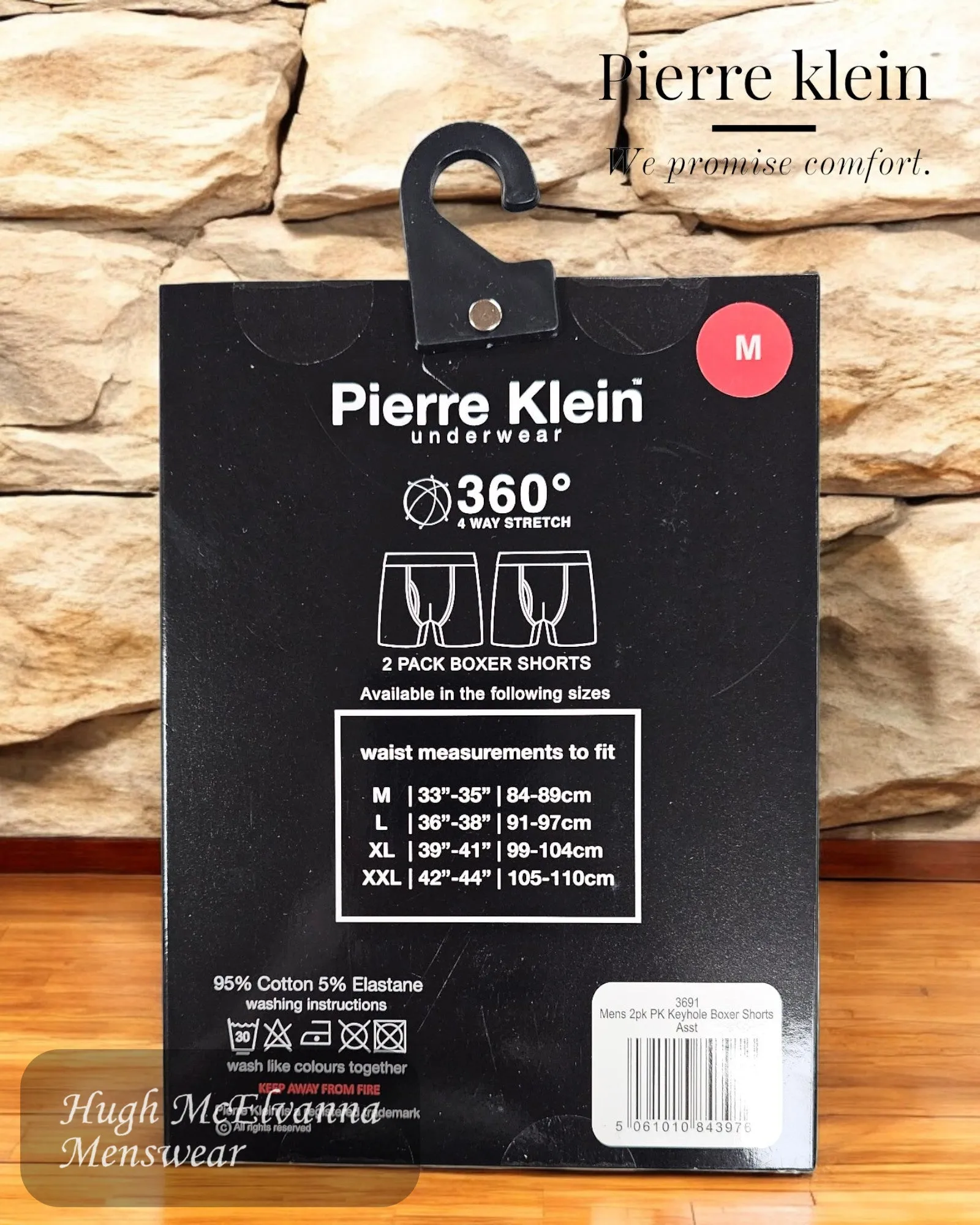 Pierre Klein 3691 2-Pack Boxer Shorts