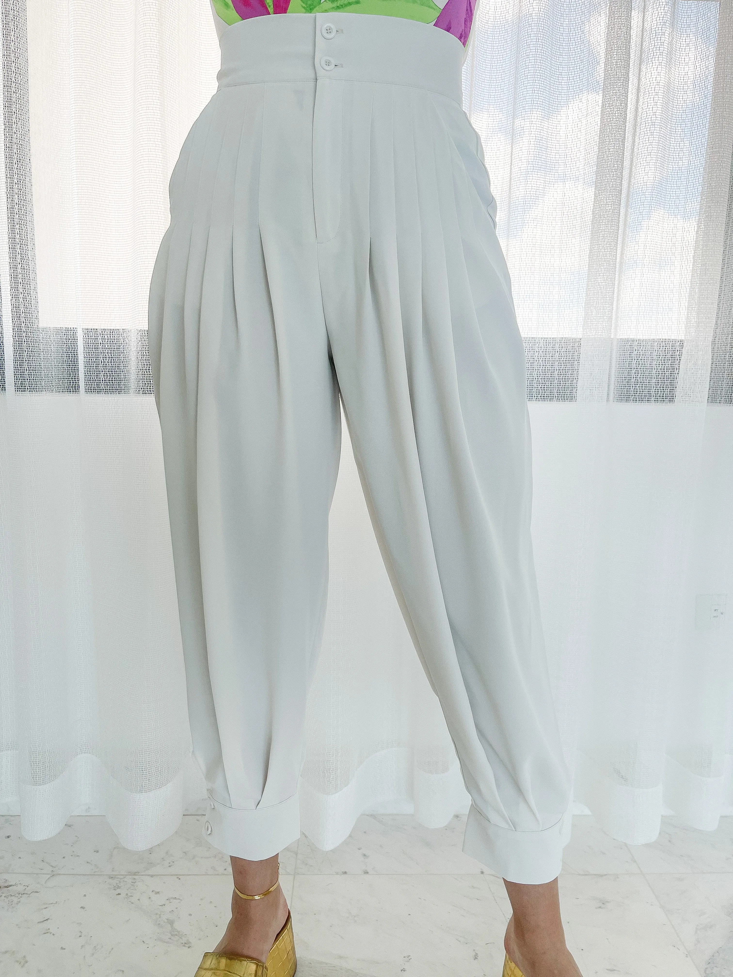 PLEATED PANTS