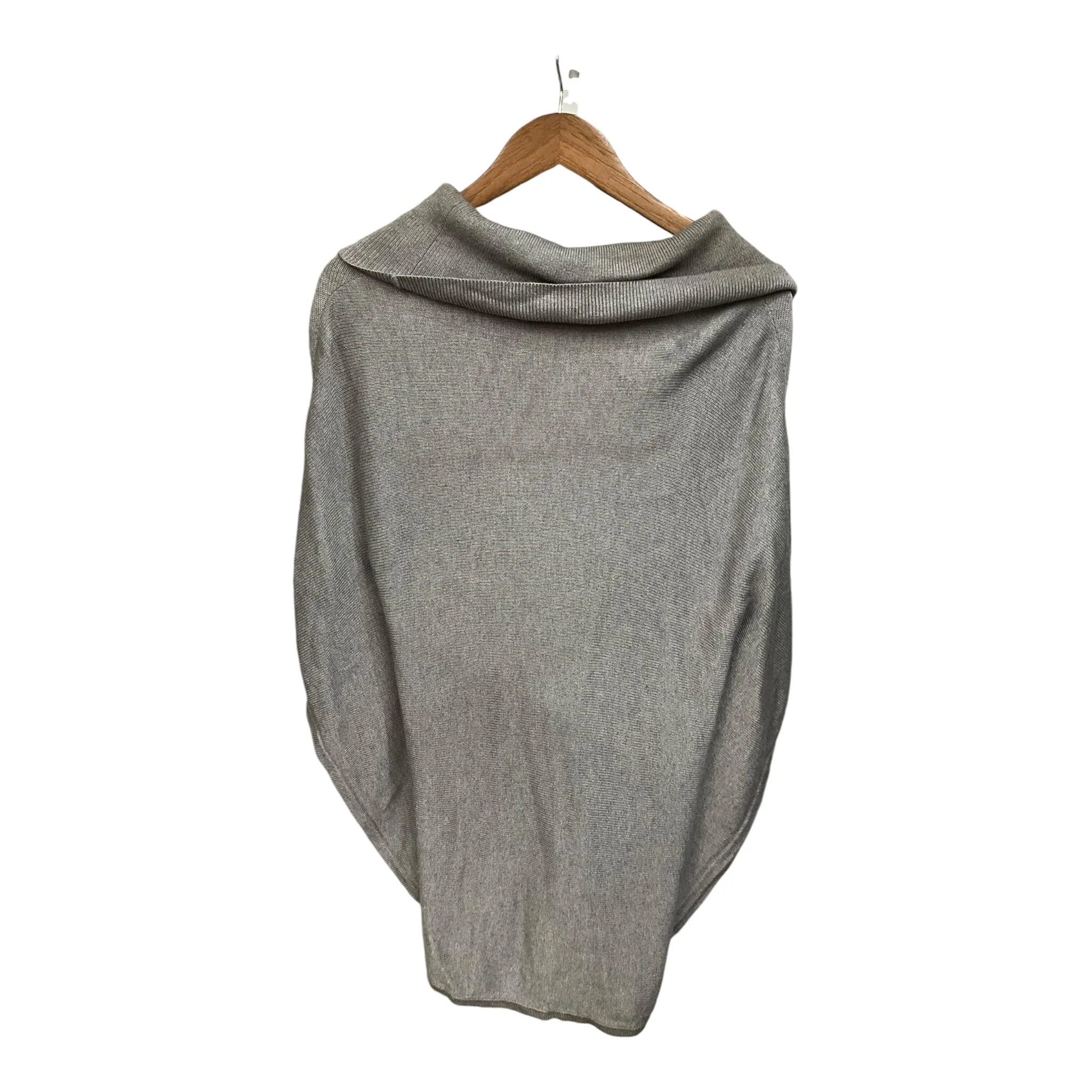 Poncho By White House Black Market In Grey, Size: Xs