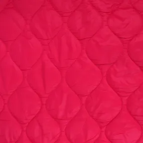 Quilted Coating - Hot Pink - SALE