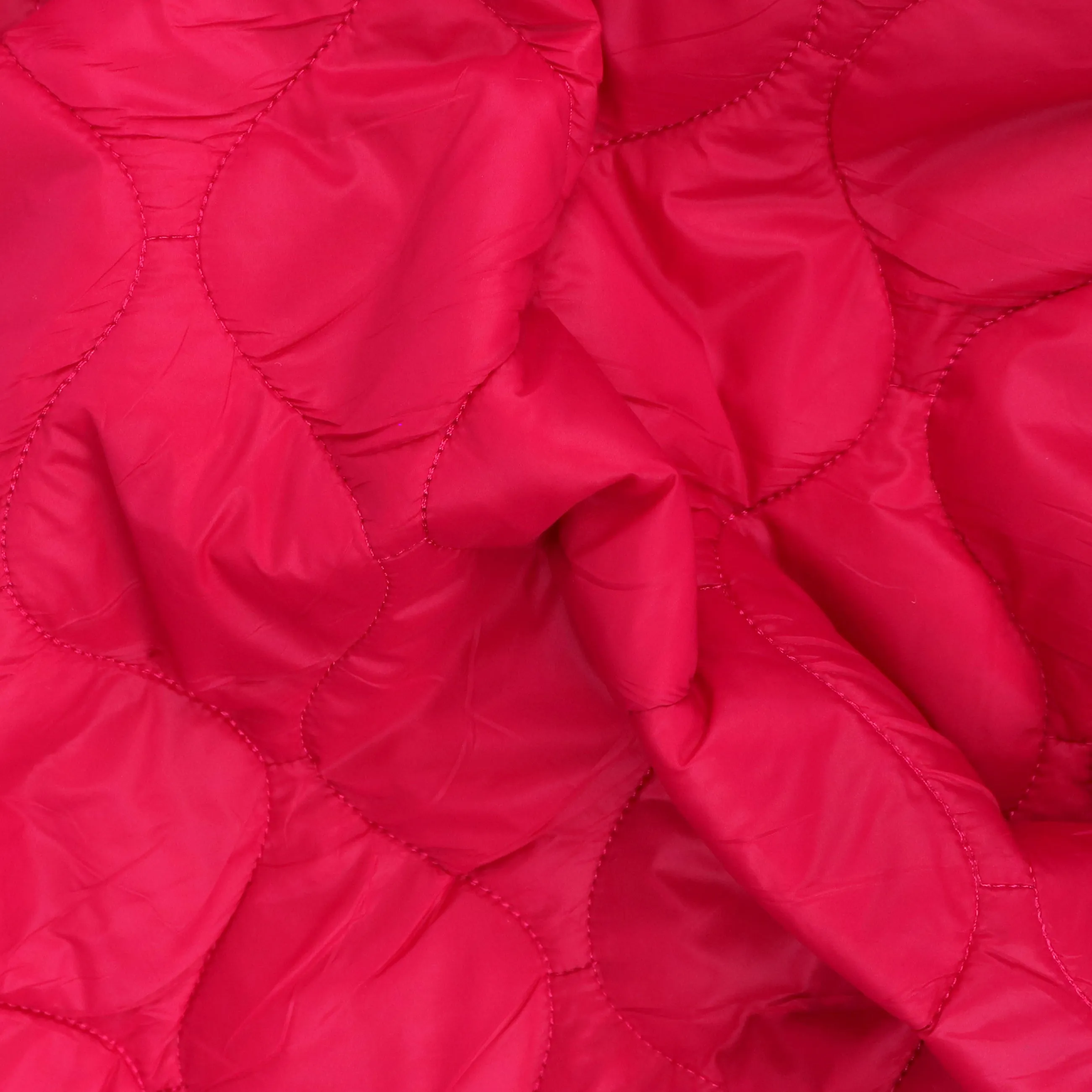 Quilted Coating - Hot Pink - SALE