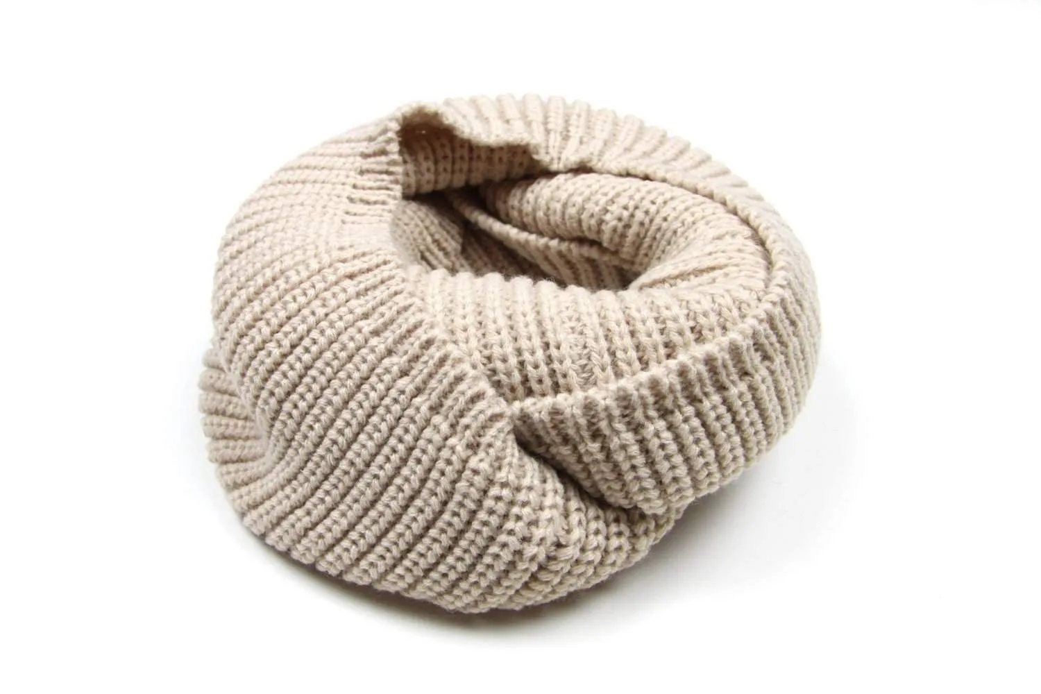 Scarf / Beige Brown / Unisex