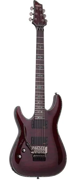 Schecter Hellraiser C-1 FR Left Hand – Black Cherry (BCH)