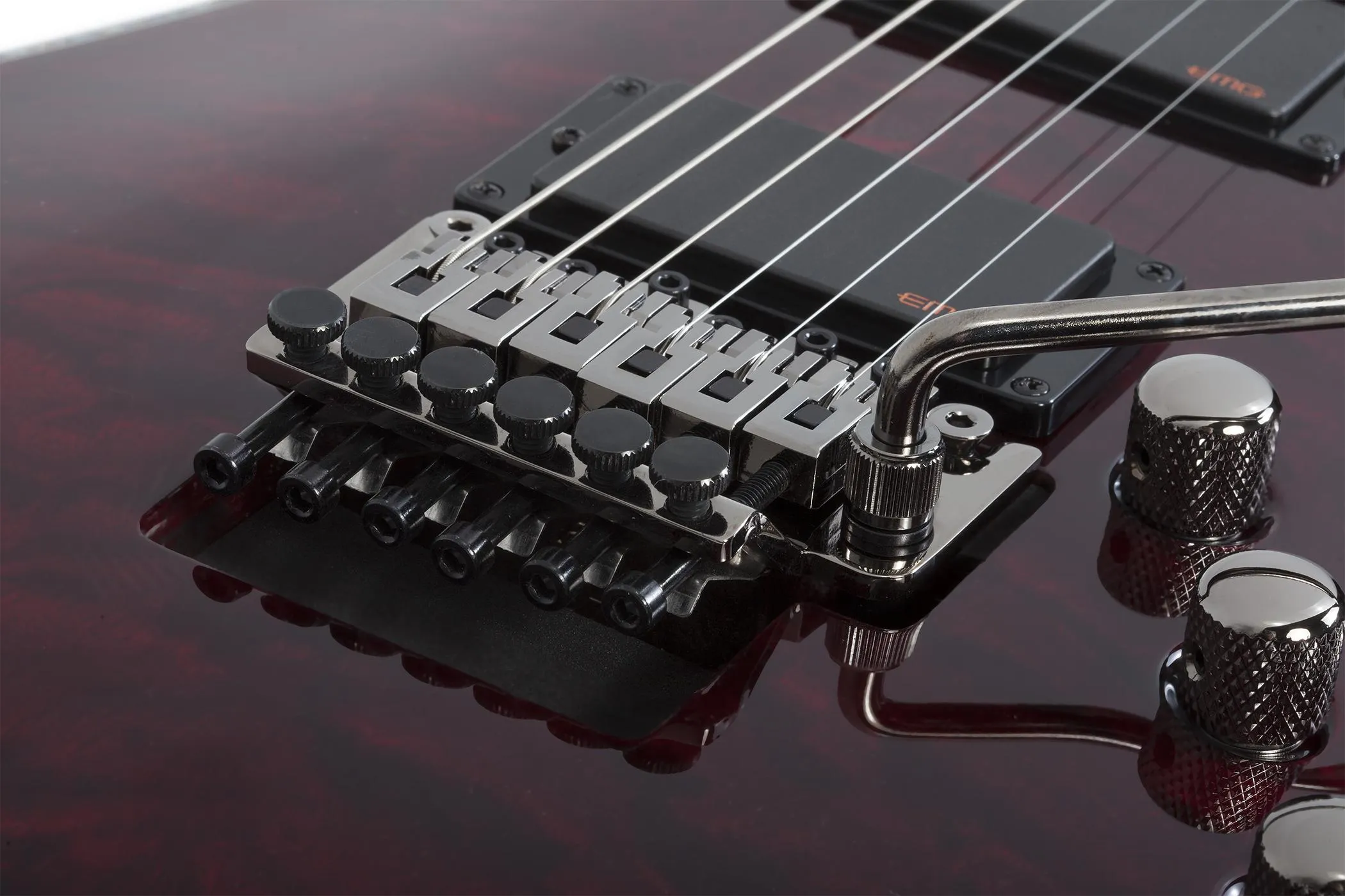 Schecter Hellraiser C-1 FR Left Hand – Black Cherry (BCH)