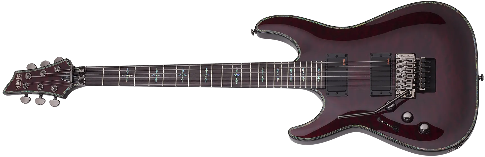 Schecter Hellraiser C-1 FR Left Hand – Black Cherry (BCH)