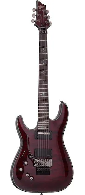 Schecter Hellraiser C-1 FR S Left Hand –  Black Cherry (BCH)