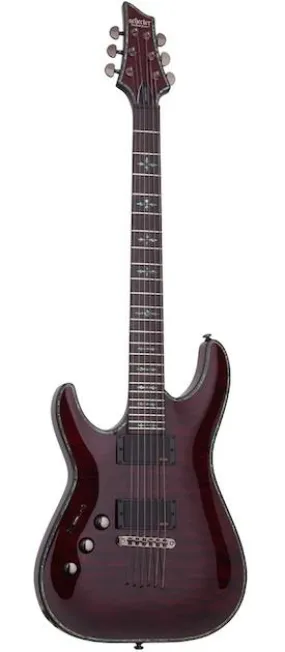 Schecter Hellraiser C-1 Left Hand – Black Cherry (BCH)