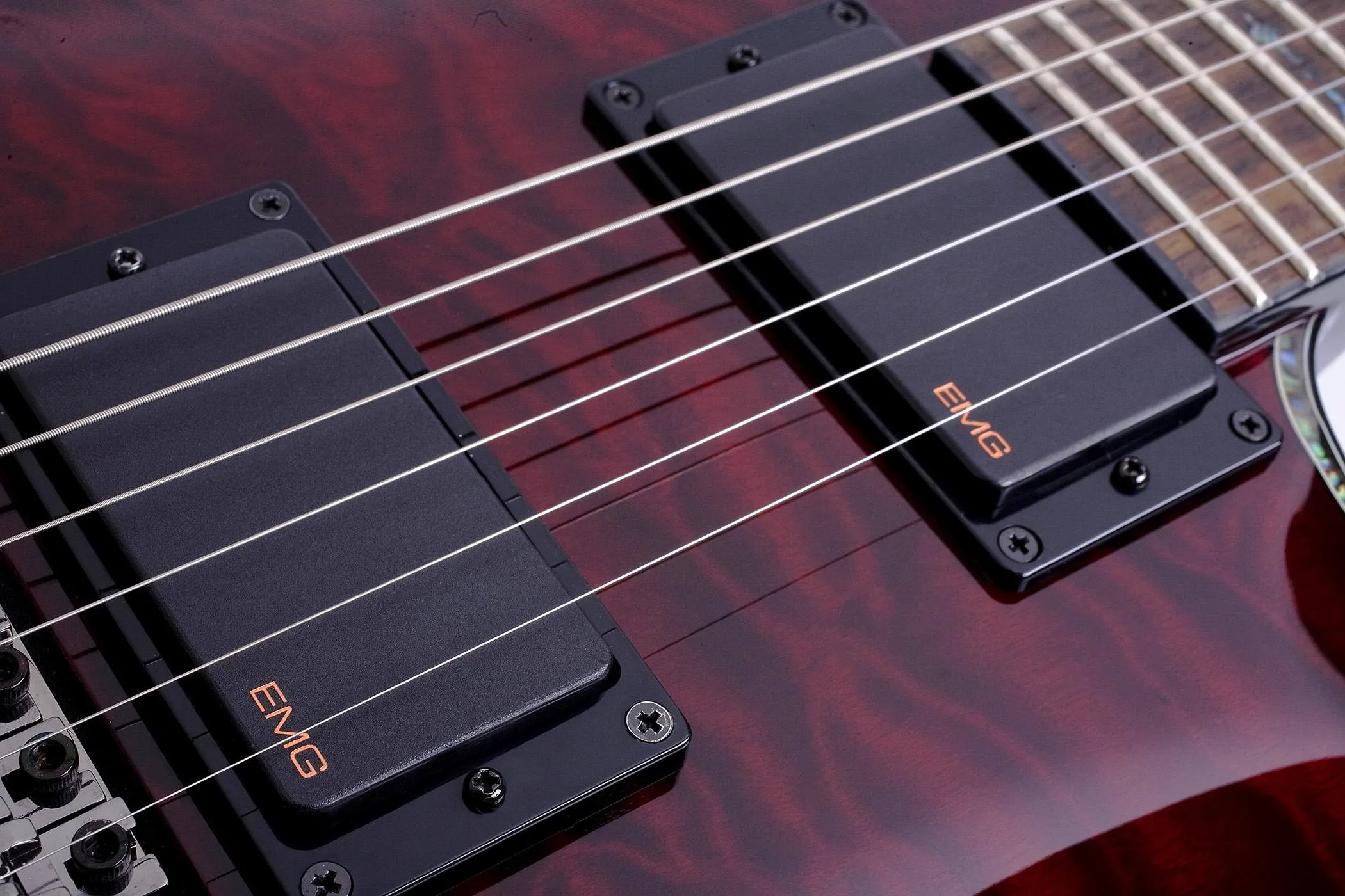 Schecter Hellraiser C-1 Left Hand – Black Cherry (BCH)