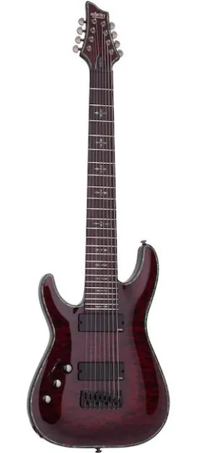 Schecter Hellraiser C-8 Left Hand – Black Cherry (BCH)