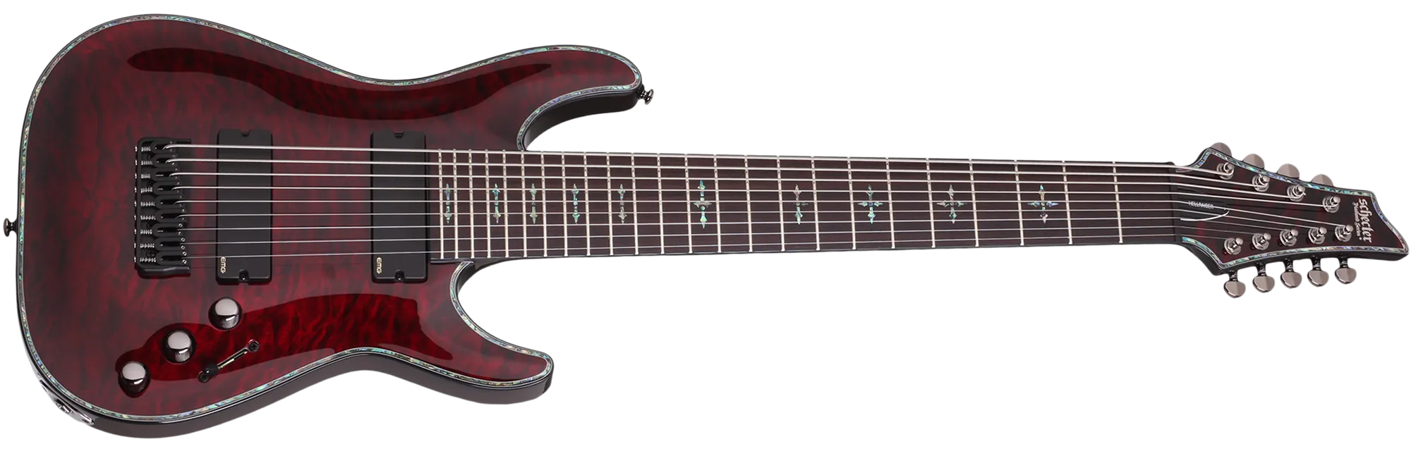 Schecter Hellraiser C-9 – Black Cherry