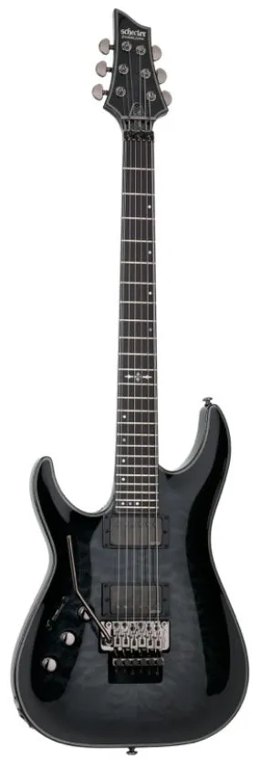 Schecter Hellraiser Hybrid C-1 FR Left Hand – Trans Black Burst