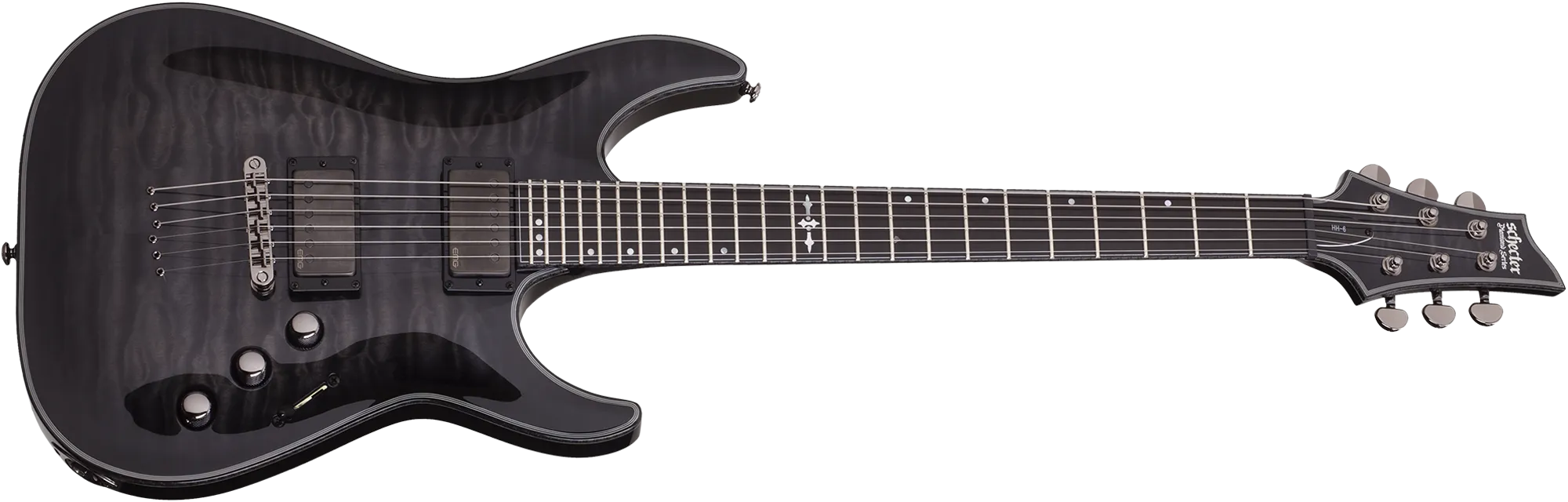 Schecter Hellraiser Hybrid C-1 – Trans Black Burst