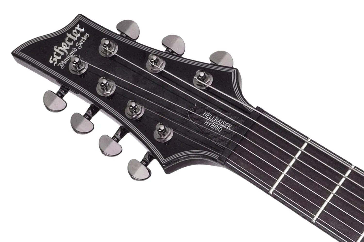 Schecter Hellraiser Hybrid C-7 Left Hand – Trans Black Burst