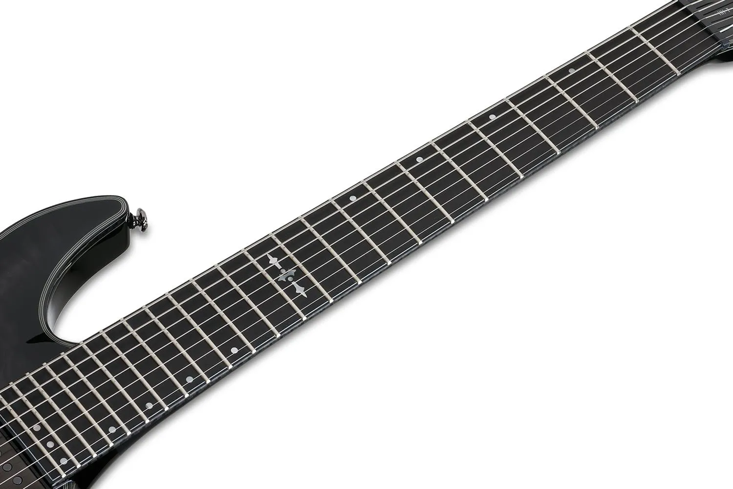 Schecter Hellraiser Hybrid C-7 – Trans Black Burst