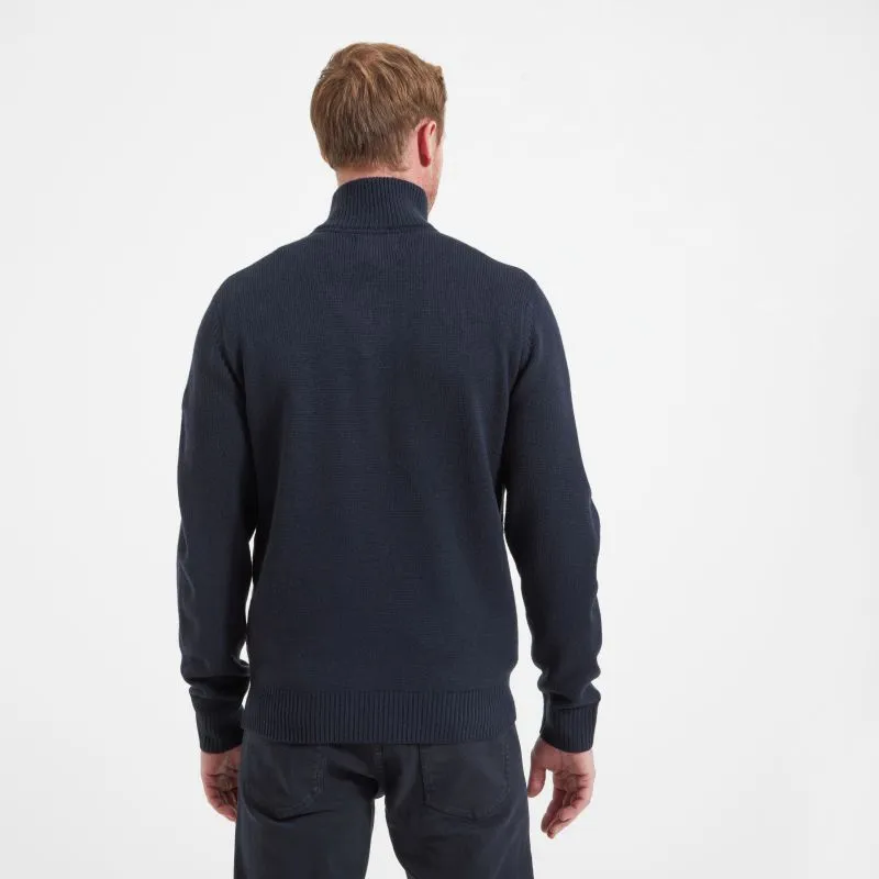 Schoffel Christmas 1/4 Zip Jumper - Navy