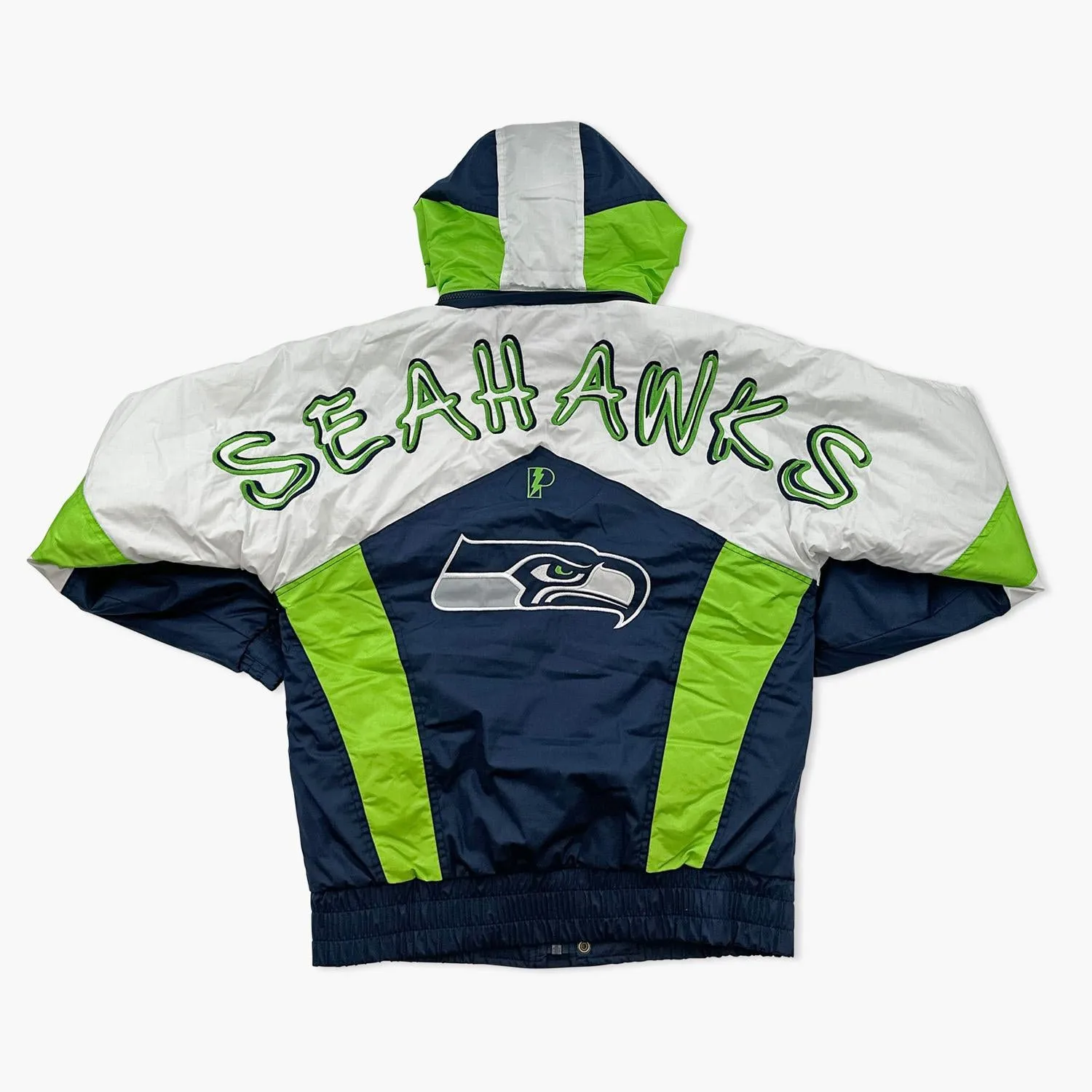 Seattle Seahawks Pro Player Action Green Shoulder to Shoulder Jacket