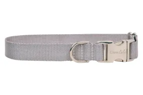 Silver Webbing Collar