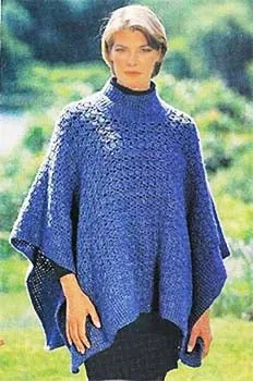 Style Savvy Poncho Pattern (Crochet)