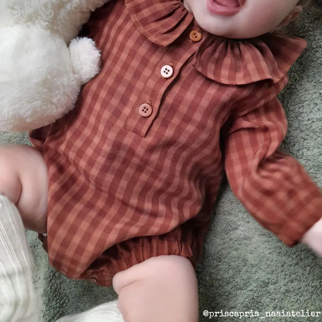 SYDNEY romper - Baby 1M/24M - Paper Sewing Pattern