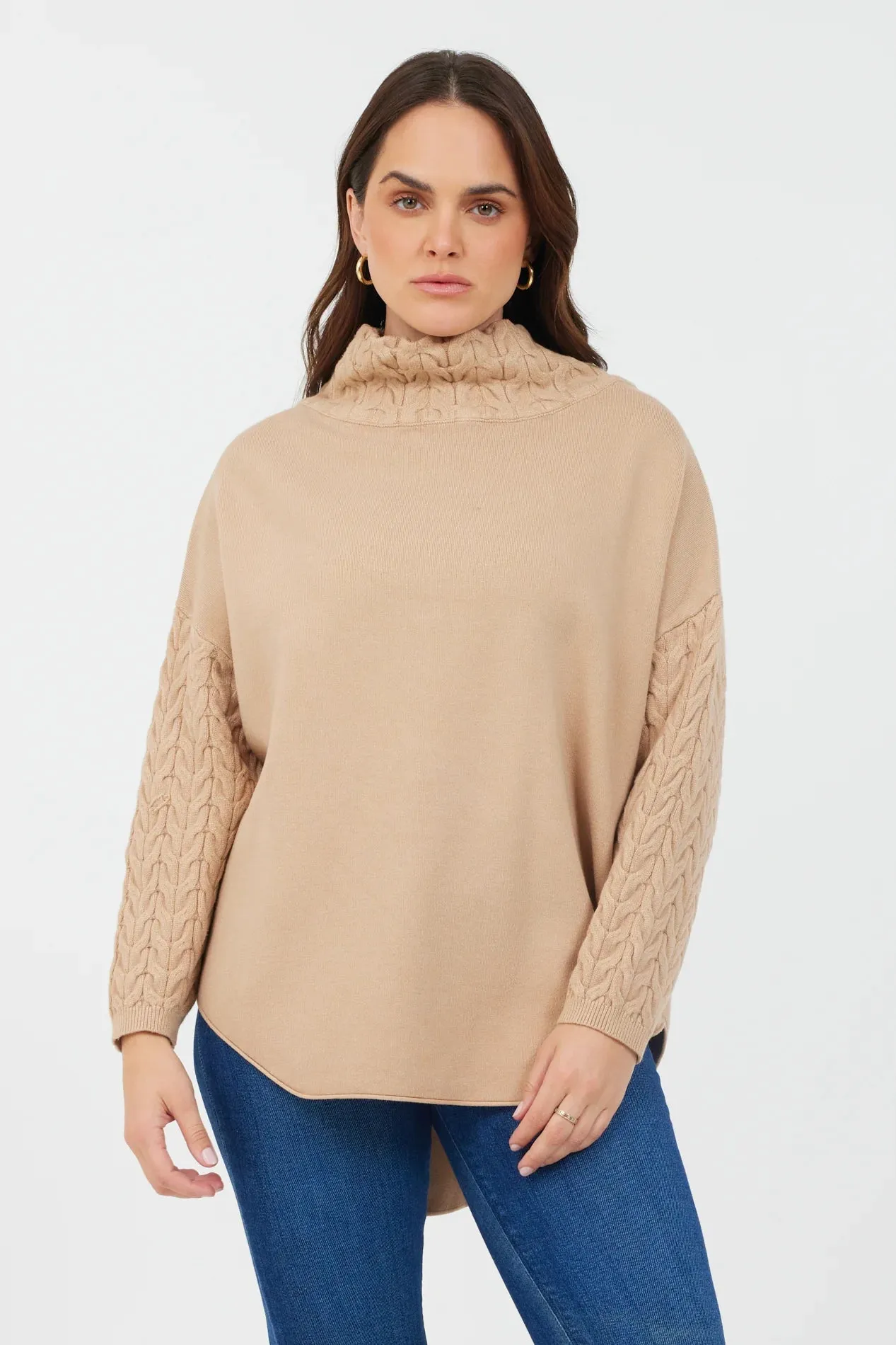 Tess Beige Sweater